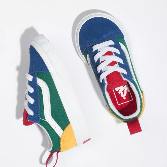 SOLD! 💚Vans Toddler Yacht Club Old Skool Elastic - Picture 3 of 15